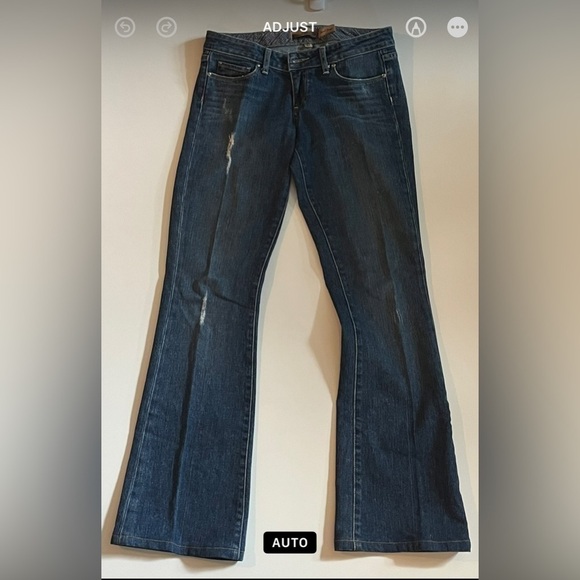 PAIGE Laurel Canyon Low Rise Bootcut Jeans Size 27 Y2K - Picture 3 of 15